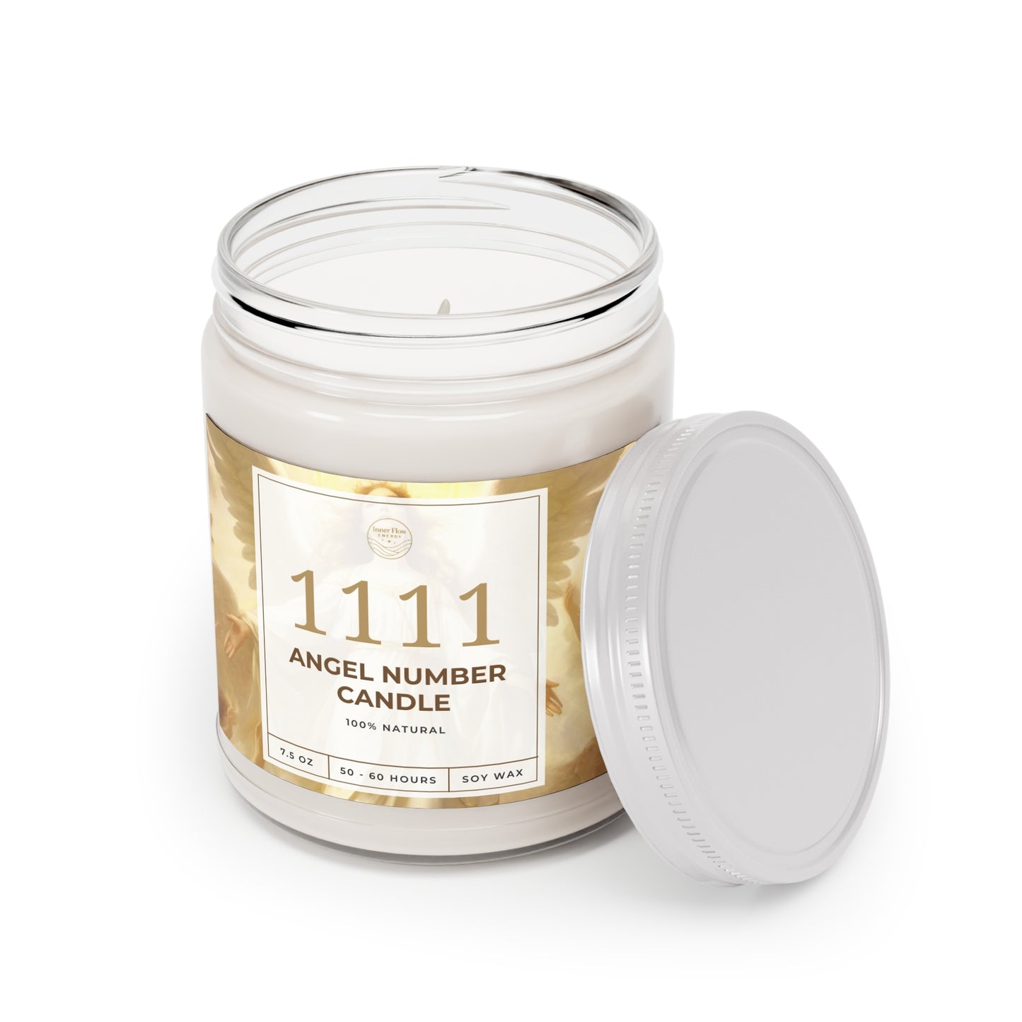 1111 Angel Number Blessing Candle